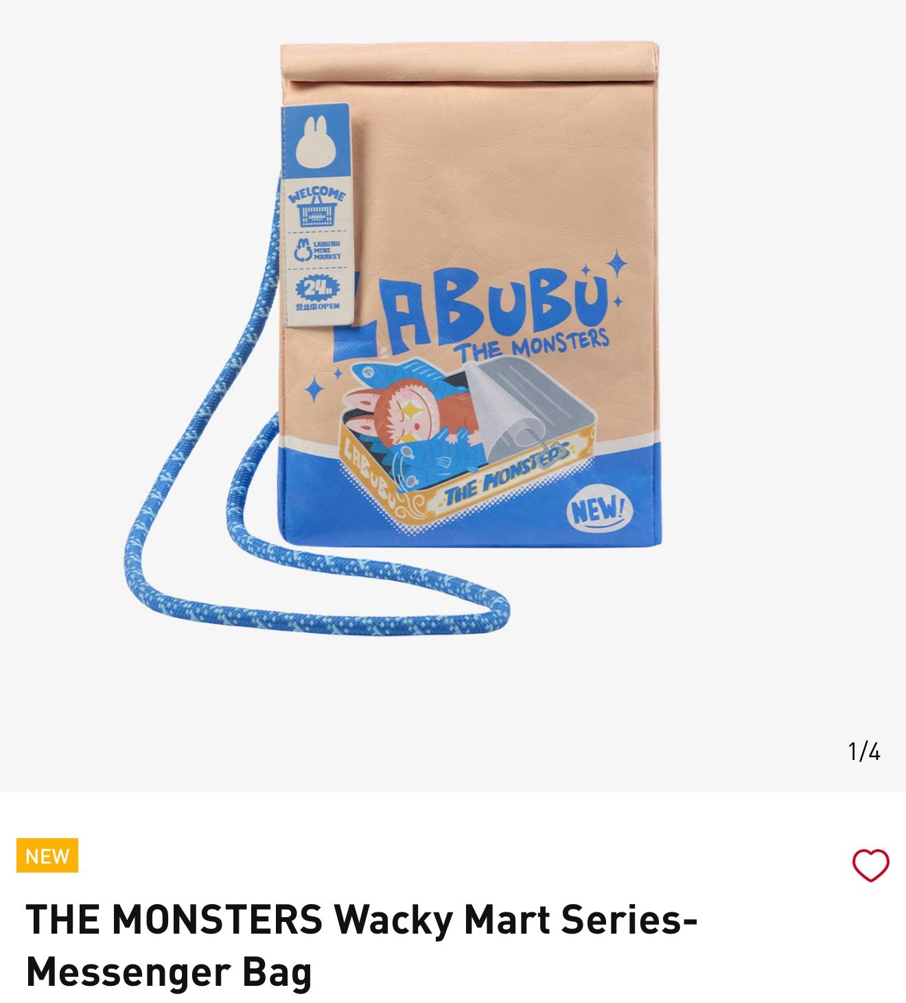 THE MONSTERS Wacky Mart Series-Messenger Bag