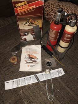 Turner 5000 Oxygen/Propane Torch Kit