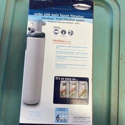 New Never Opened Under The Sink Main Faucet Filration System-Retail $90