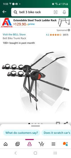 3 Bell Bike Truck Rack