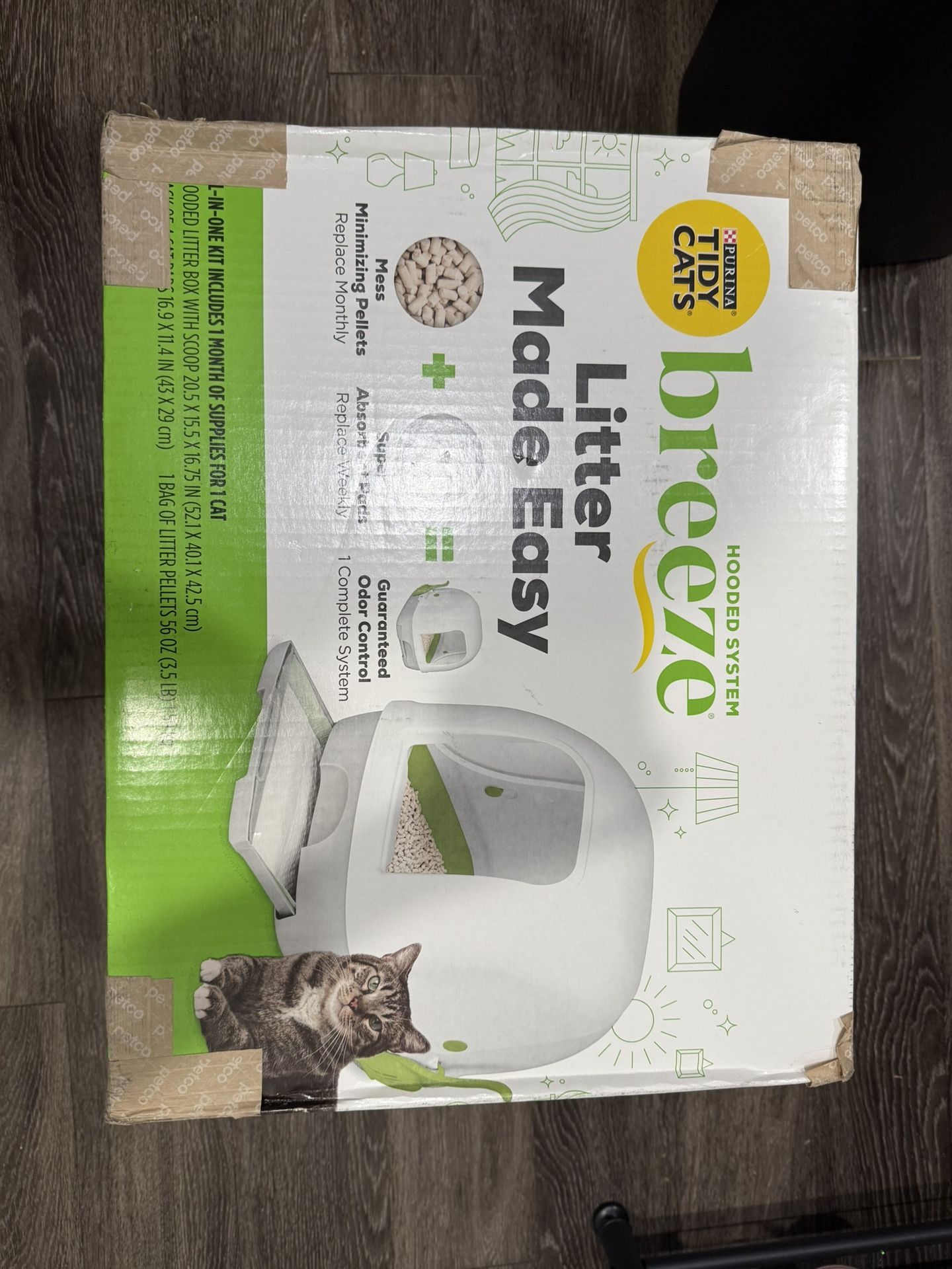 *BRAND NEW* Breeze Cat Litter Box System (with Litter And Supplies)