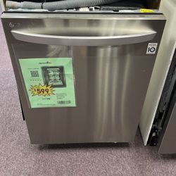 Dishwasher-LG Open Box Top Control Dishwasher With 1 Year Warranty 