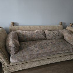 Two Couch Sets Antiques 