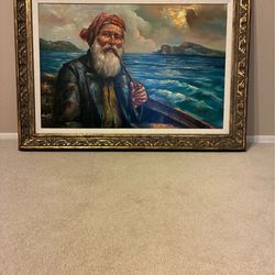 Oil paintings with frames