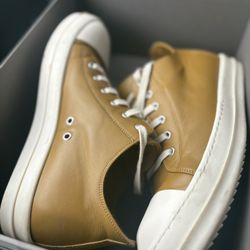 Rick Owens Leather Ramones 