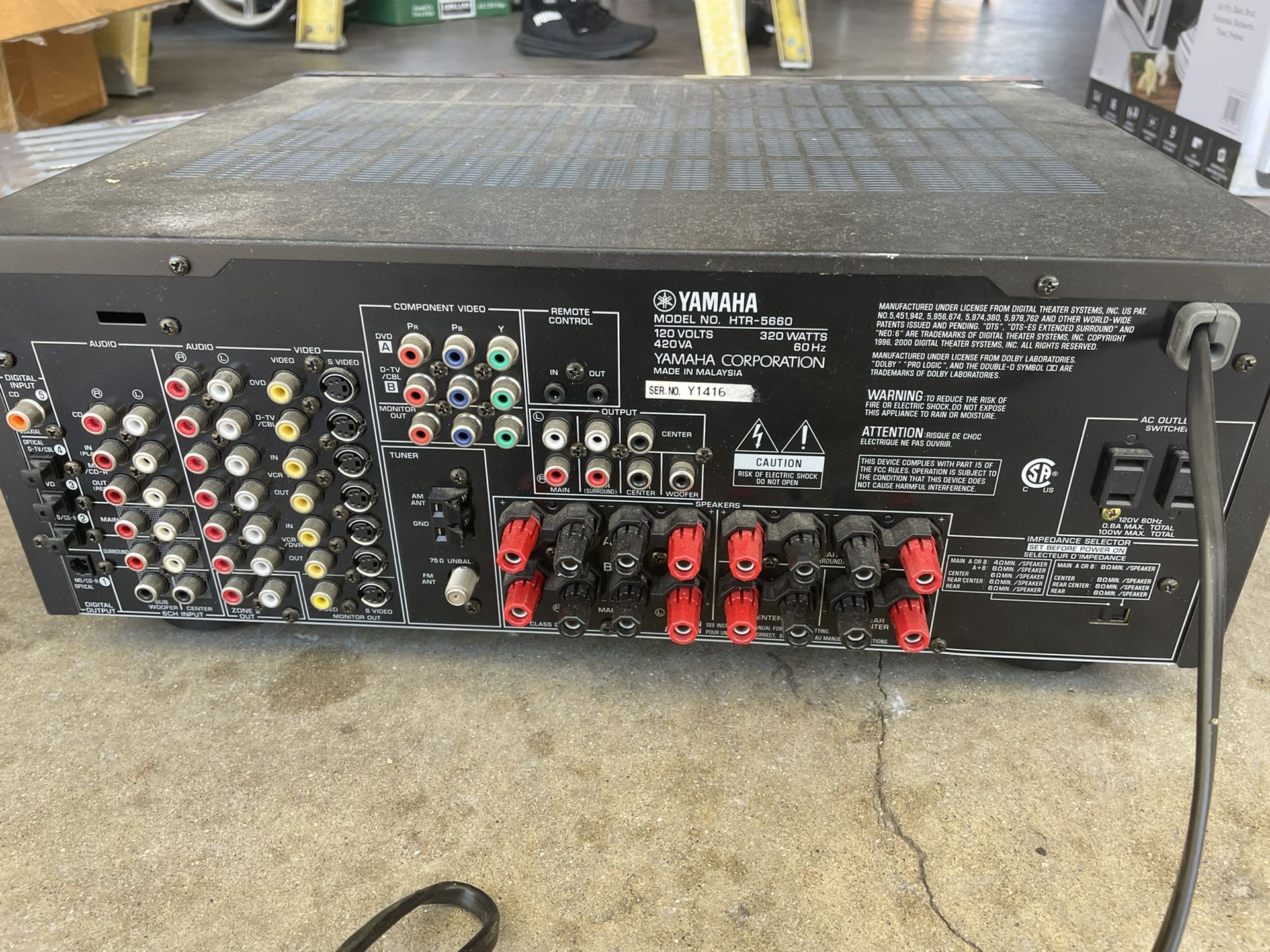 Yamaha Receiver HTR-5660