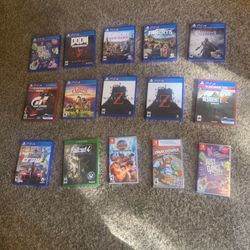 Game Lot (Please Read Description!!!) PS4, Xbox, Nintendo Switch Games