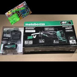 New Metabo Hpt 36v Cordless Brushless Reciprocating Saw Kit $160 Firm Pickup Only 