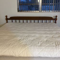 Free King-size Headboard and Frame