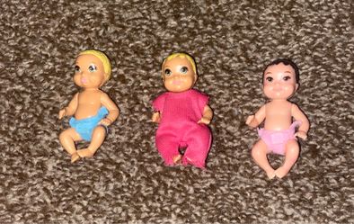 Baby Barbie dolls
