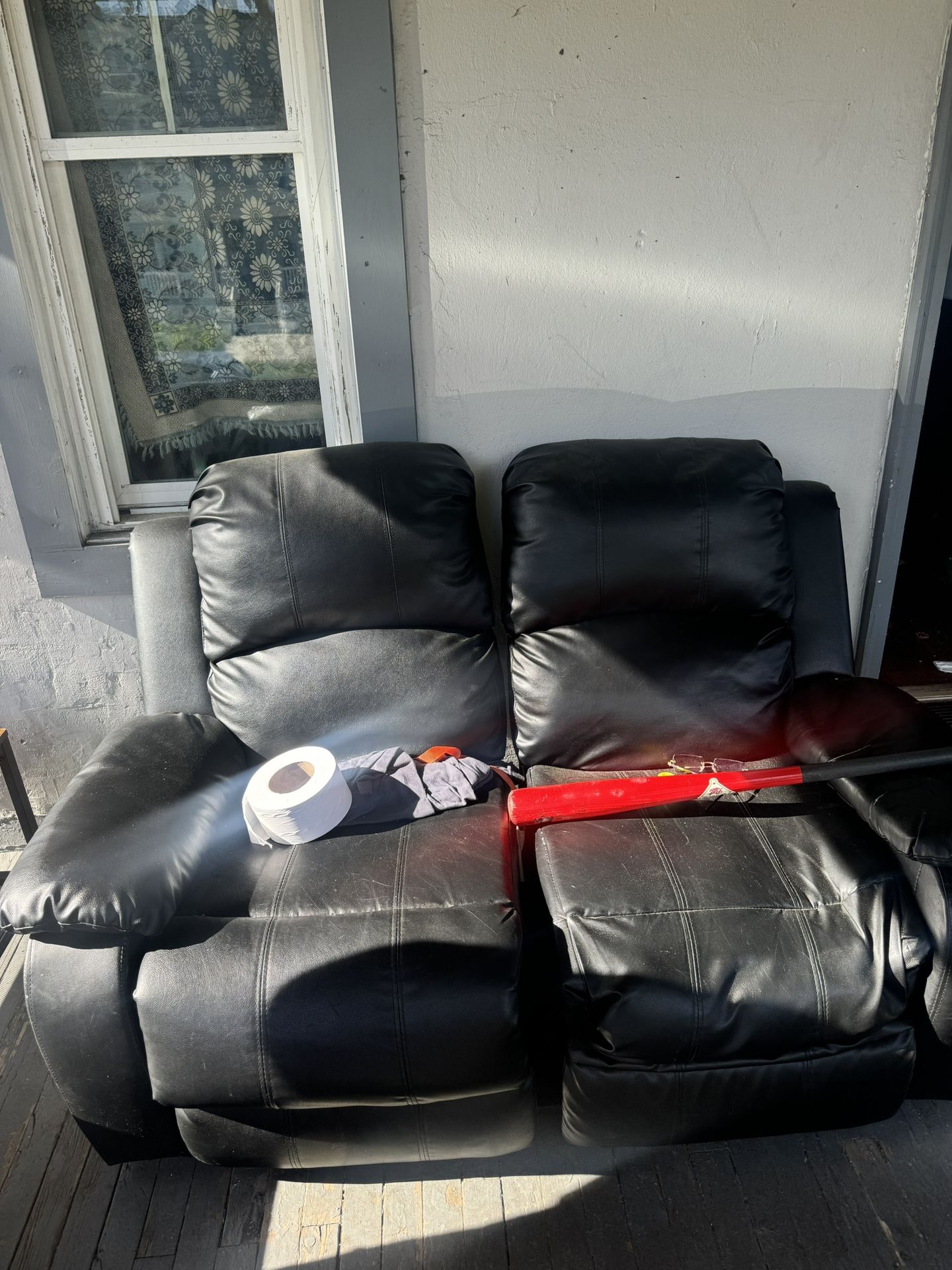 Leather Couch 