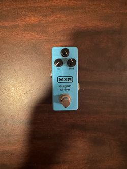 MXR Sugar Drive mini