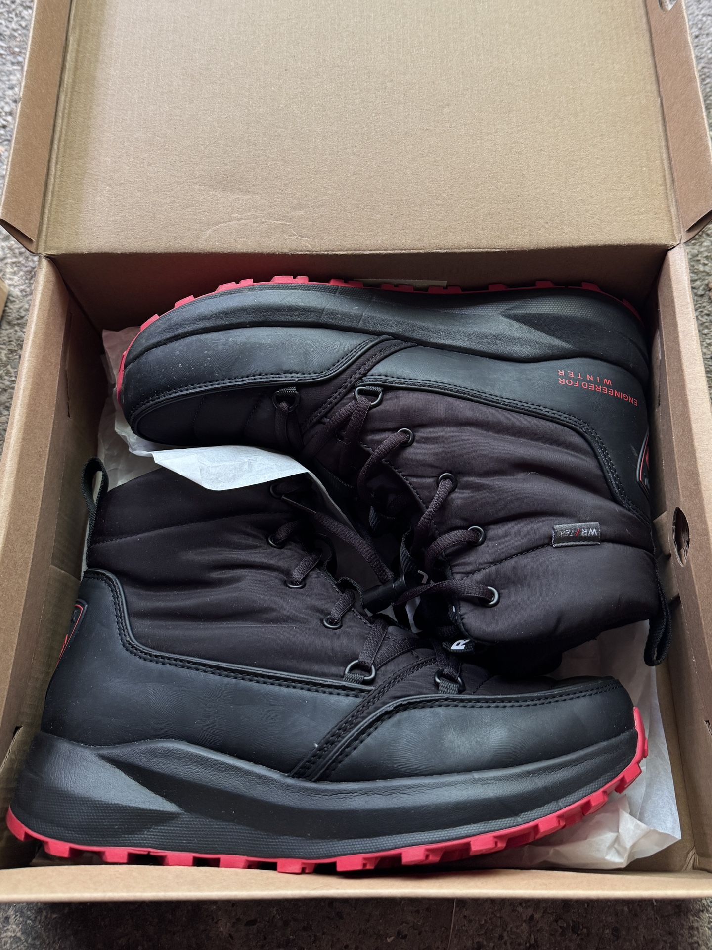 Rossignol Unisex Resort Waterproof Black Apres Ski Boots