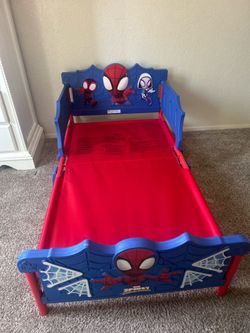 Spider Man toddler bed