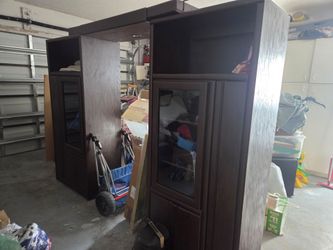 Wall Unit with lights