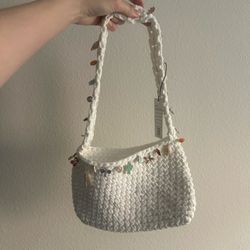 White Handbag