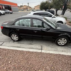 2008 Hyundai Sonata black
