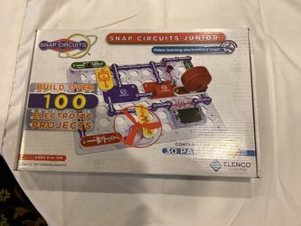 Elenor Snap Circuits Jr. SC -100 electronics exploration kit  Ages 8-108