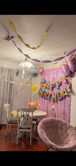 Birthday decorations $20