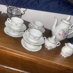 Fine Chine Full Tea Set