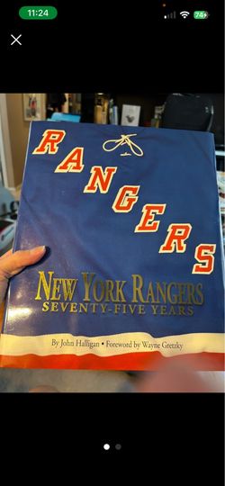 NY Rangers 75th Anniversary coffee table style book