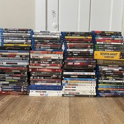 Bundle Of Assorted Blu-rays and DVDs 