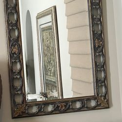 Wood Carved Mirrors (2)