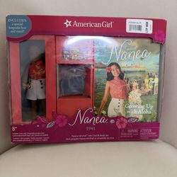Nania American Girl Mini Doll New In Box With Book Snd Stand 