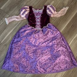 authentic Disney Store Rapunzel deluxe costume dress