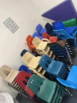 Colored chairs