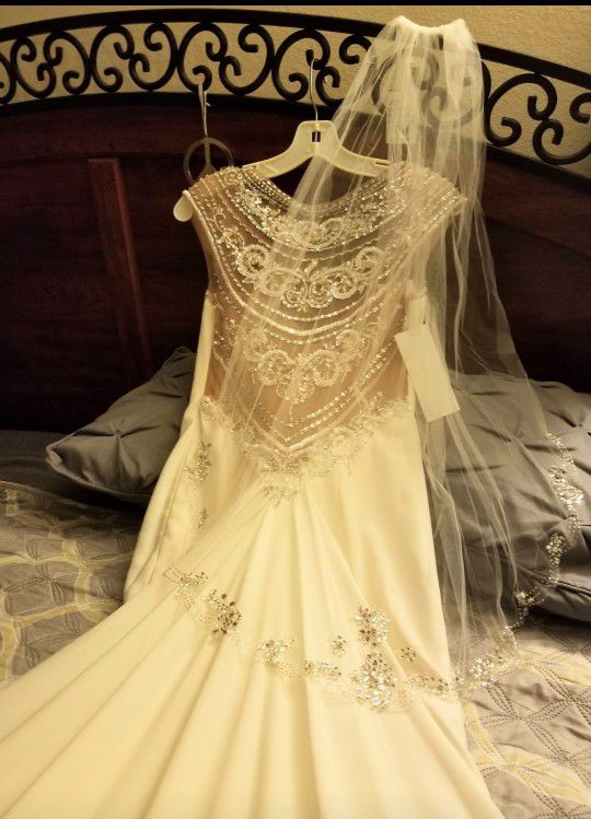 Galina Signature Wedding Dress Ivory