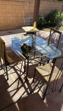 Glass table