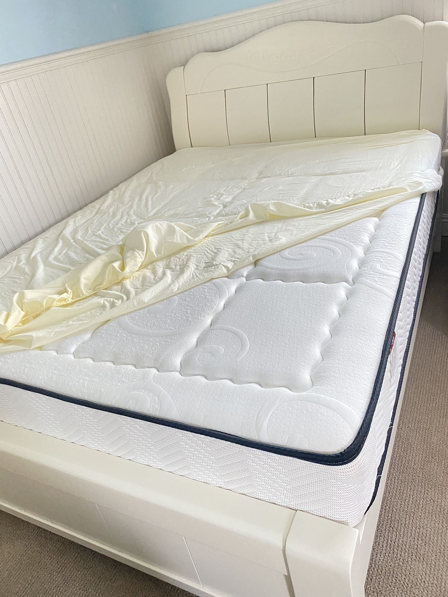 Full Size New Bed And New Mattress