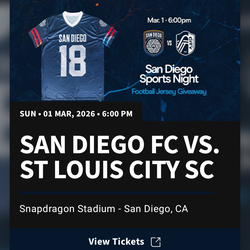 San Diego FC tickets Supporter section