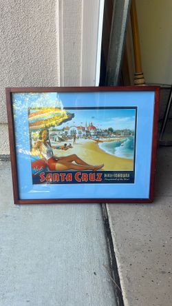 Santa Cruz Framed Poster