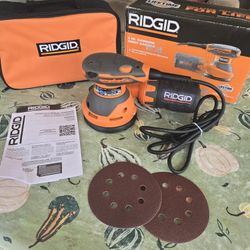 🔥$55 FIRM PRICE🔥 RIDGID 3 Amp Corded 5 in. Random Orbital Sander with AIRGUARD Technology