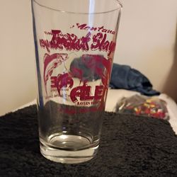 Vintage Montana Trout Slayers Ale Glass
