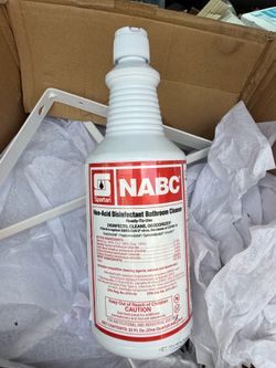 NABC Non-Acid Disinfectant Bathroom Cleaner