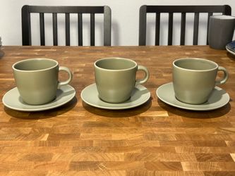 Teacups with Saucers