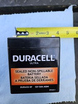 Duracell DURA12-5F 12V 5Ah AGM