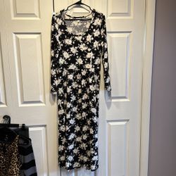 LuLaRoe Maxi dress Size Large 