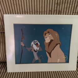 Disney 1995 Lion King Commemorative Lithograph