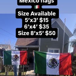 Mexico Flags Available In Different Sizes 