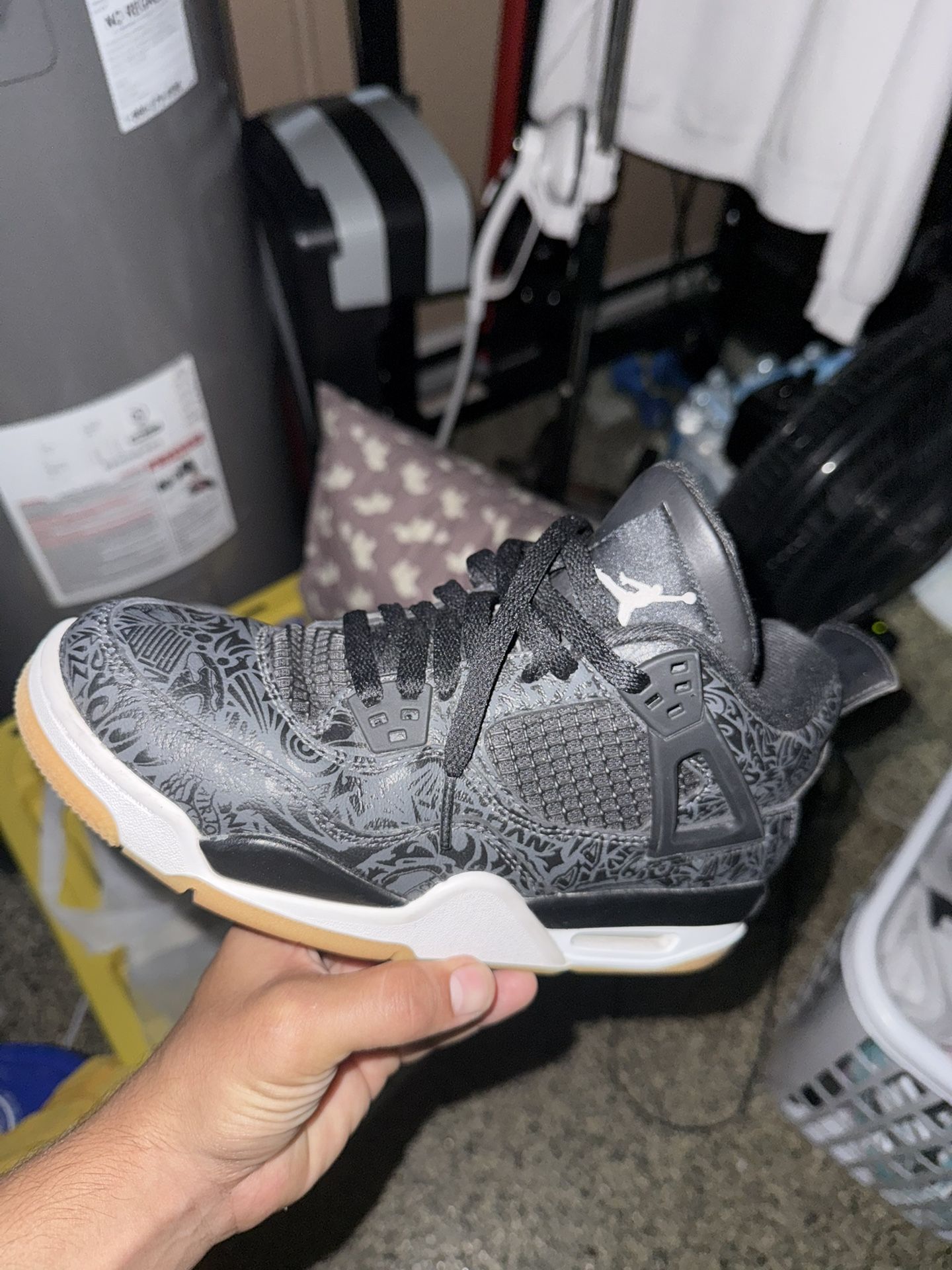 Jordan Laser 4’s Size 7.5 For Trade Only