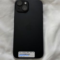 Apple iPhone 15 - Black- Fully Unlocked - Excellent Condition - 128 GB (Refurbished) 