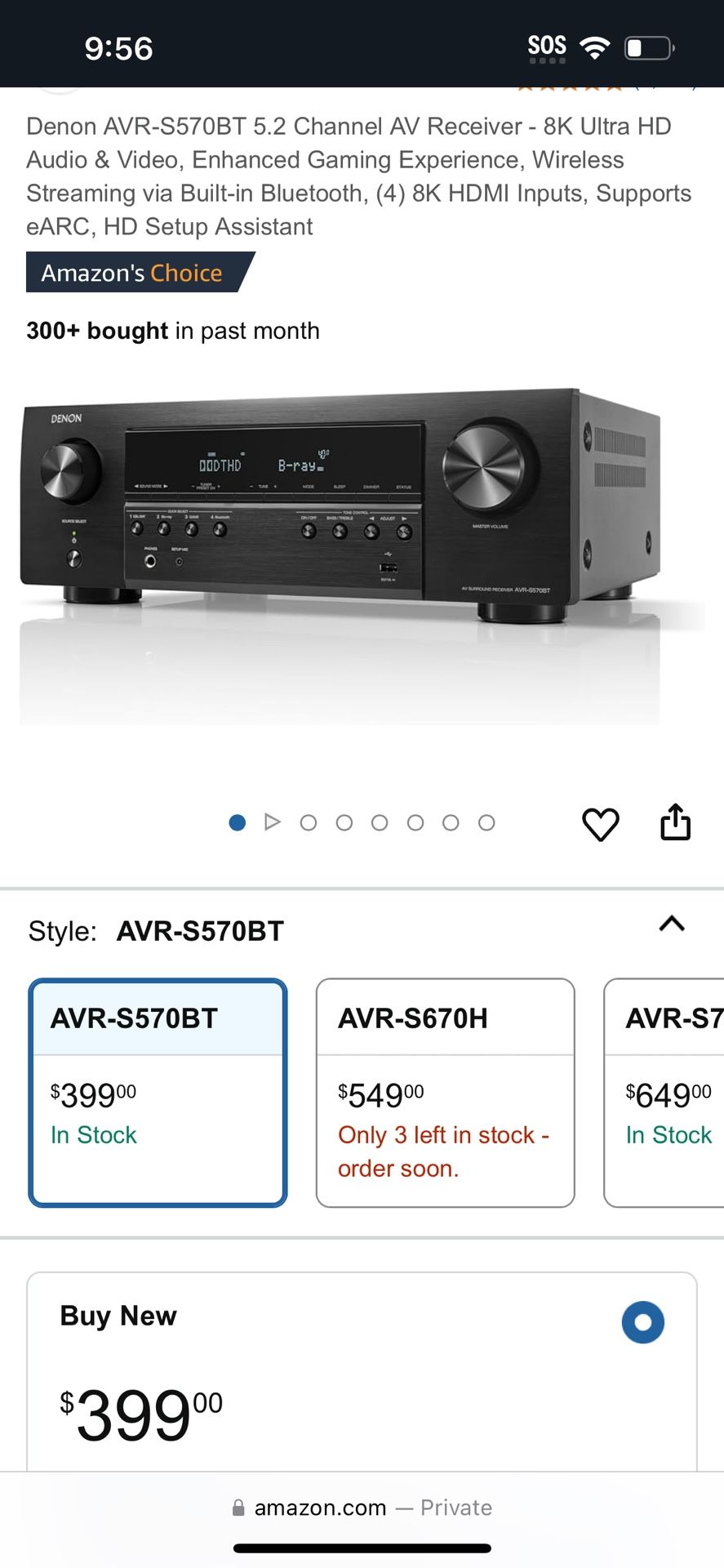 DENON AVR-SS70BT