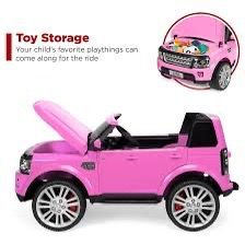 Pink Kids Ride-On Land Rover Toy Car work good $99