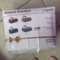 Homemate King Size Heated Blanket Grey 