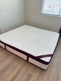 King Size Awara Natural Latex Hybrid Mattress
