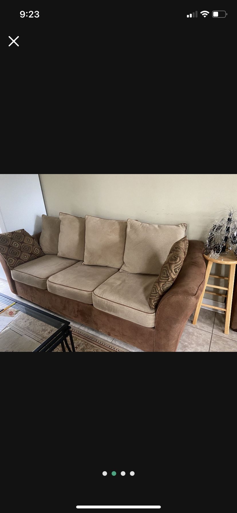 Sofa And Love Seat Set
